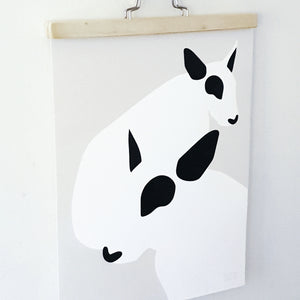 BULL TERRIER PRINT